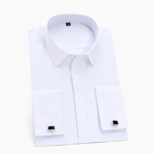 french cuff classic dress shirt