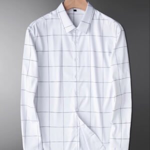 non iron plaid business shirt